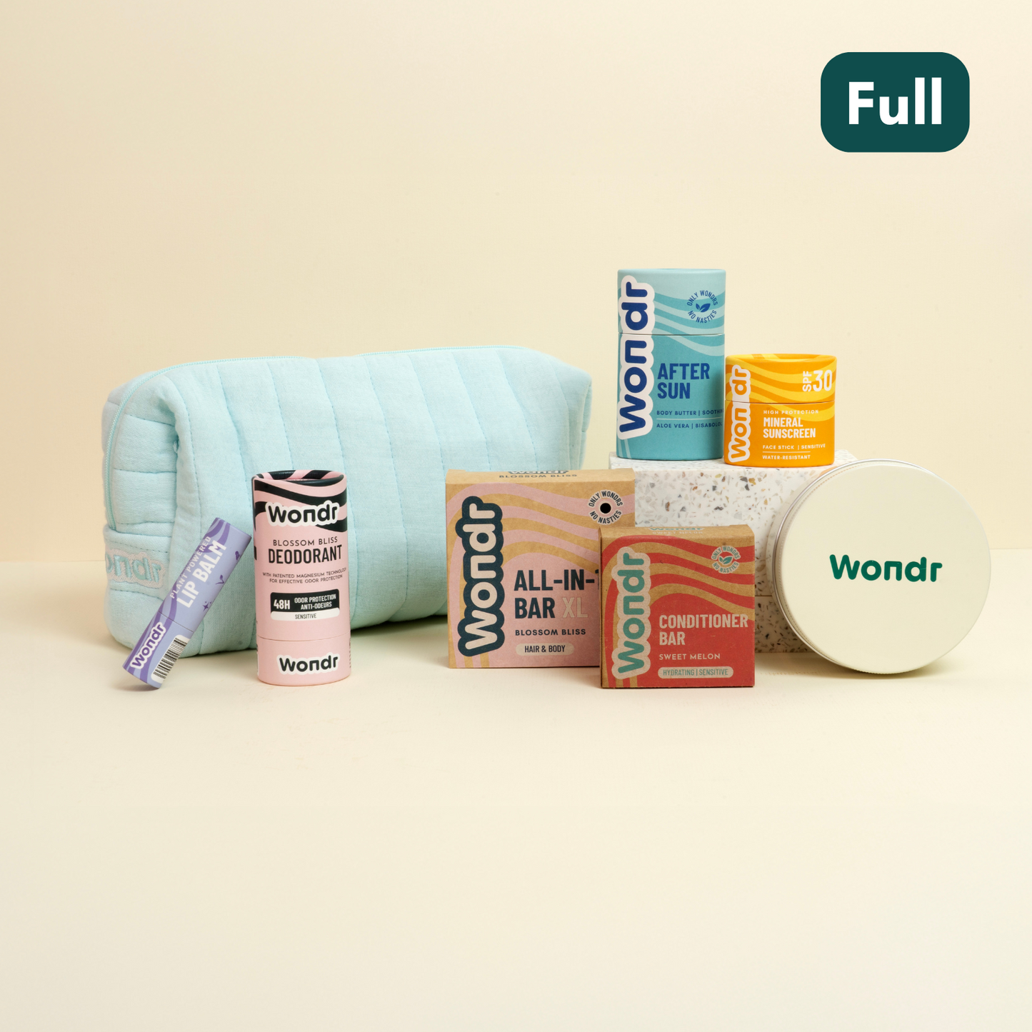 TRAVEL ESSENTIALS | WONDR bundel