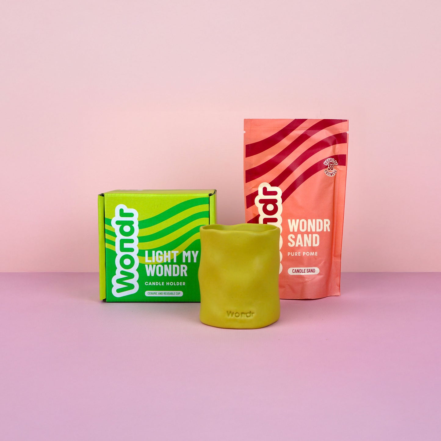 PURE POME | Light my WONDR Candle Kit