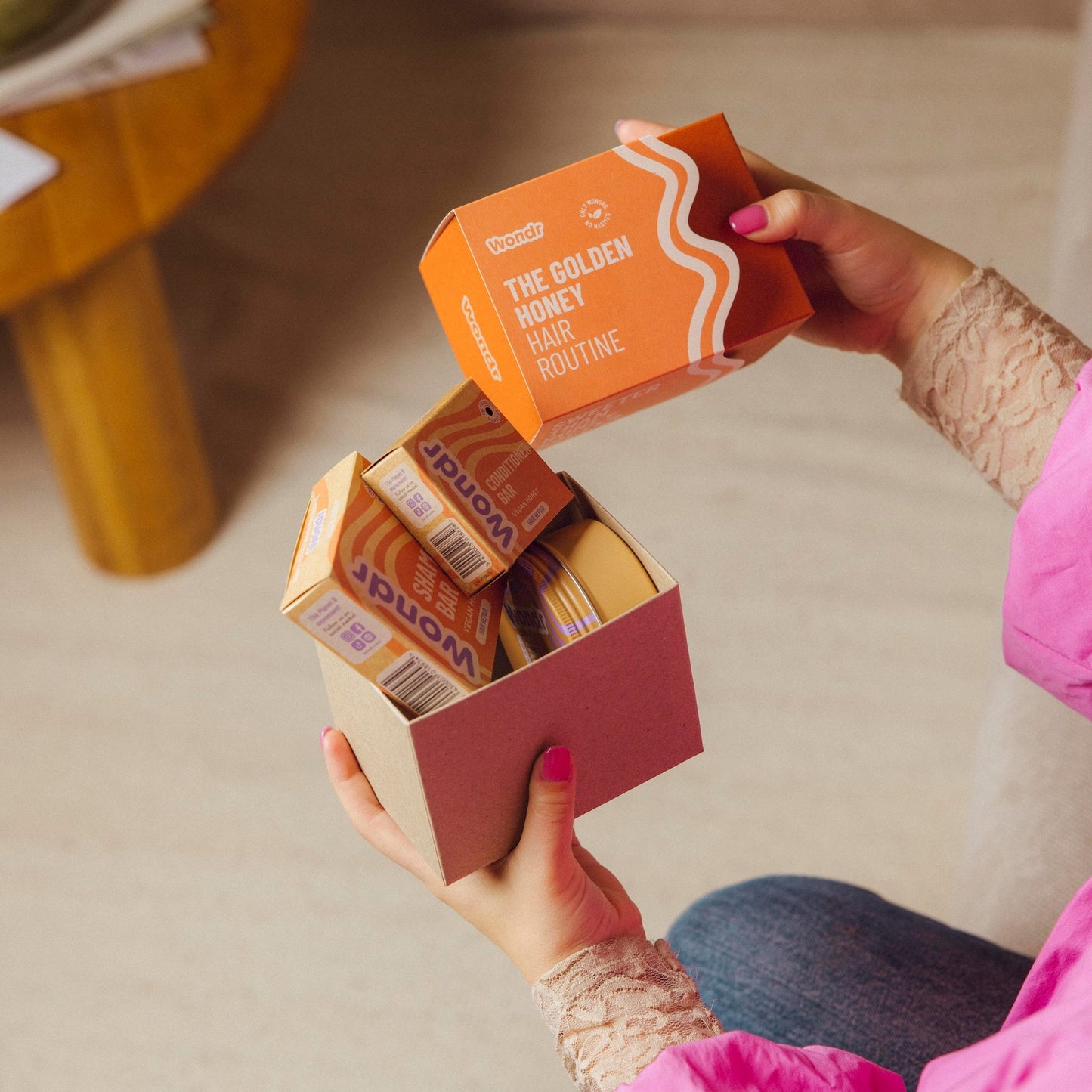 The Golden Honey Hair Routine | WONDR Gift