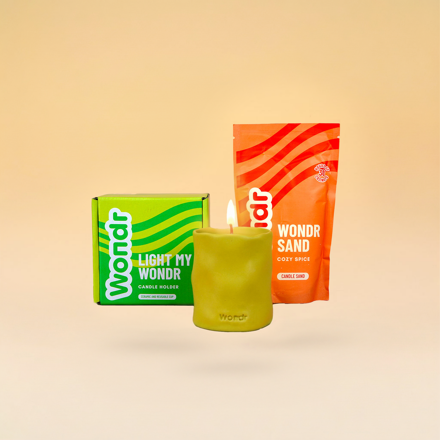 COZY SPICE | Light my WONDR Candle Kit
