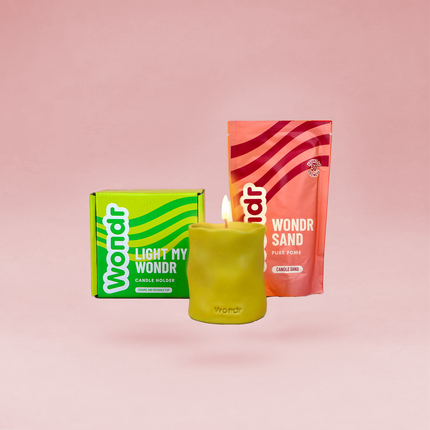 PURE POME | Light my WONDR Candle Kit