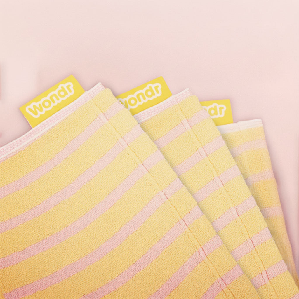 WONDR gastenhanddoekje | 3 Stuks