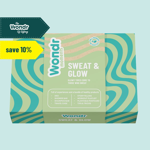 Sweat & Glow Giftbox | WONDR Moment