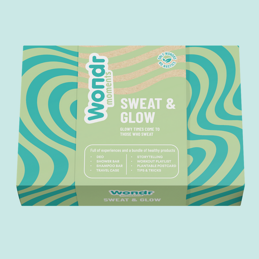 Sweat & Glow Giftbox | WONDR Moment