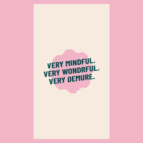 🎁 Very Mindful, Very WONDRful Card (100% off)