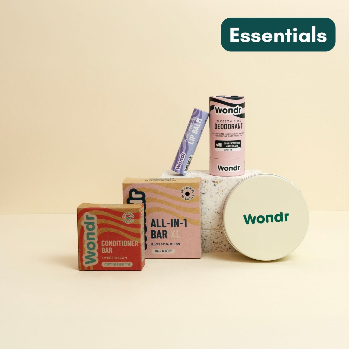 TRAVEL ESSENTIALS | WONDR bundel