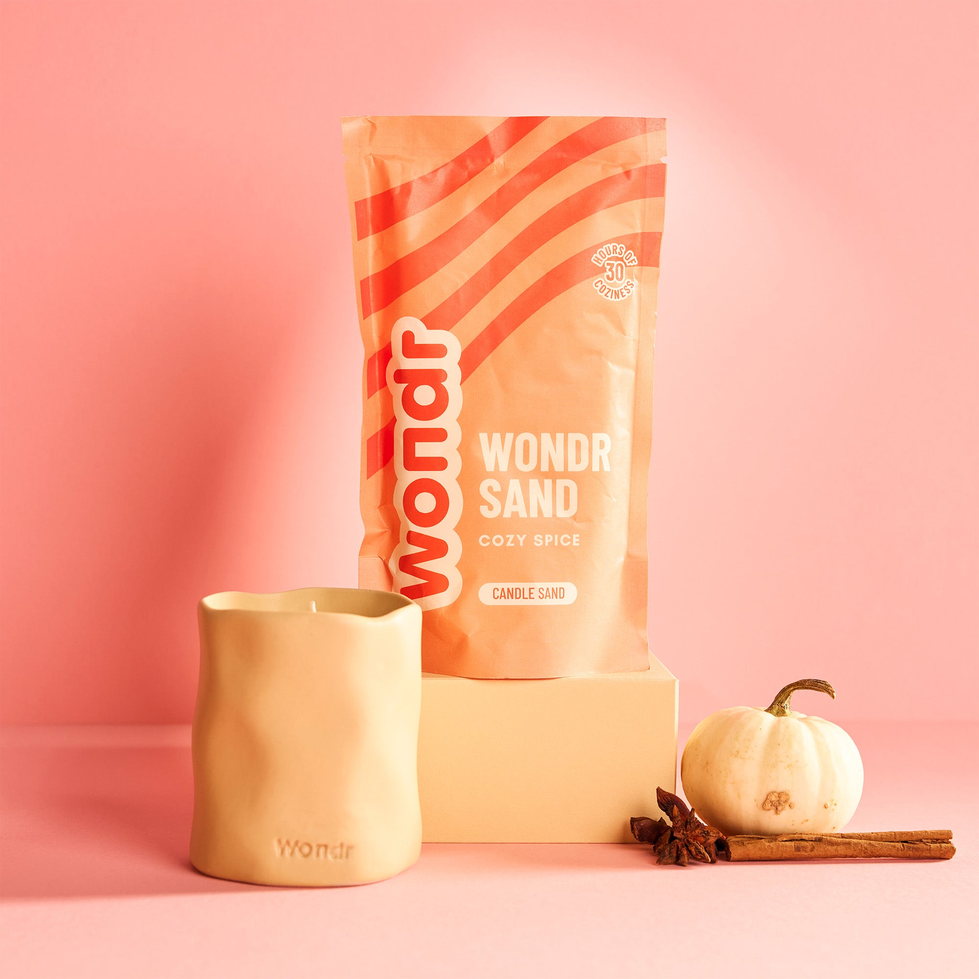 COZY SPICE | Light my WONDR Candle Kit image 1