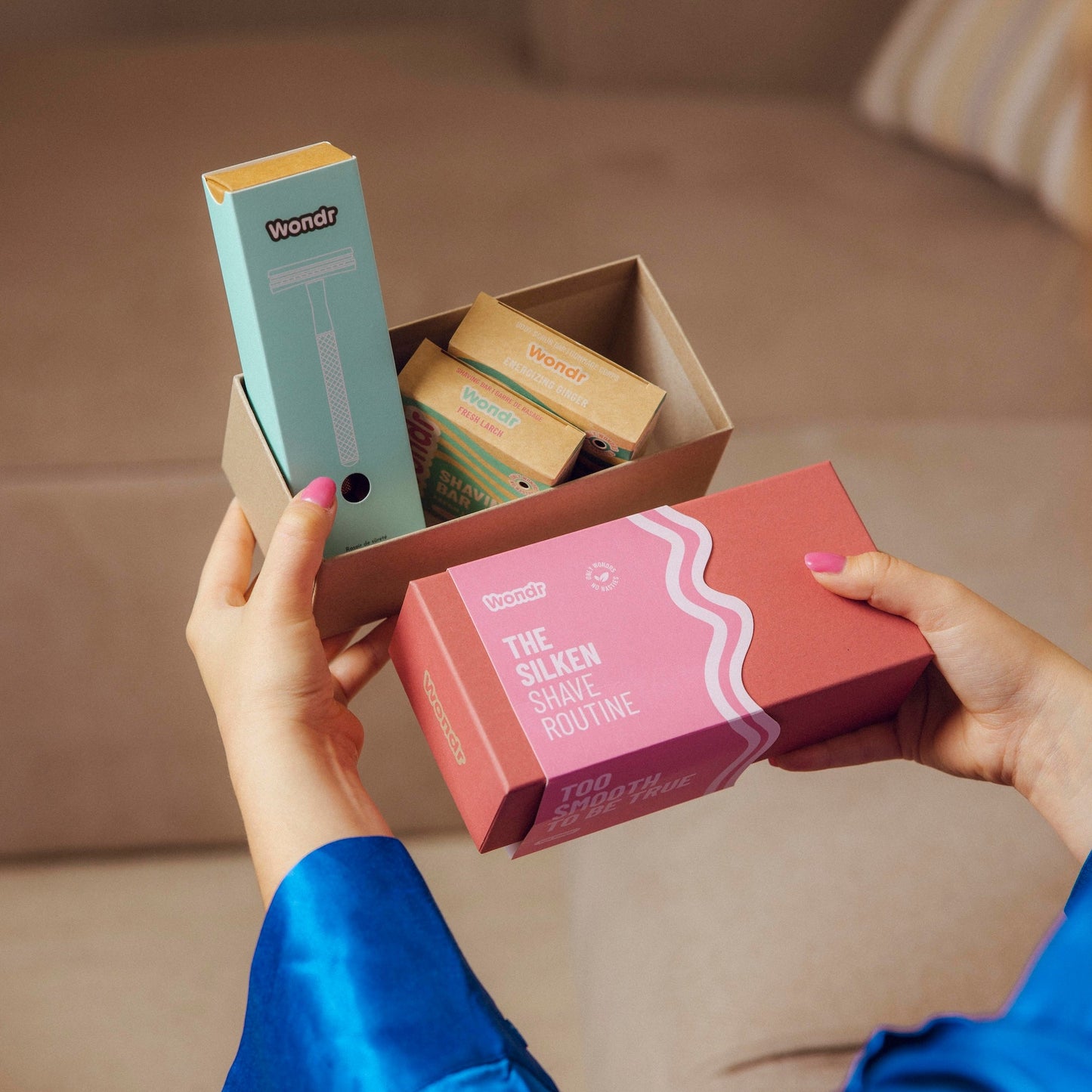 The Silken Shave Routine | Wondr Gift