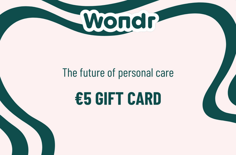 WONDR 5 euro giftcard (100% off)