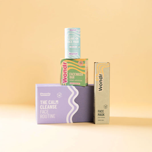 The Calm Cleanse Face Routine | Wondr Gift