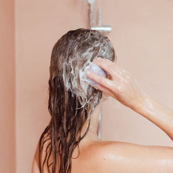 Rosy Rice Shampoo Bar - Hover